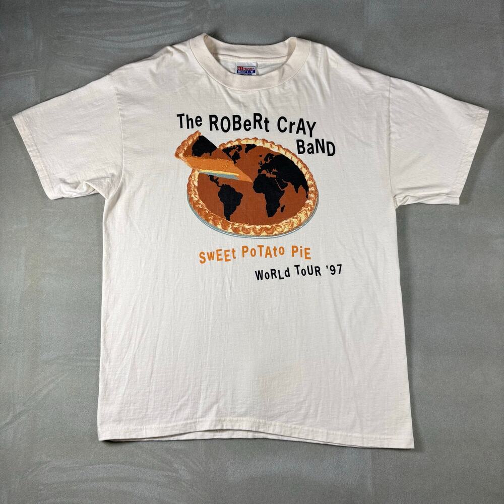 Vintage 1997 Robert Cray Band Sweet Potato Pie World Tour T Shirt Large USA